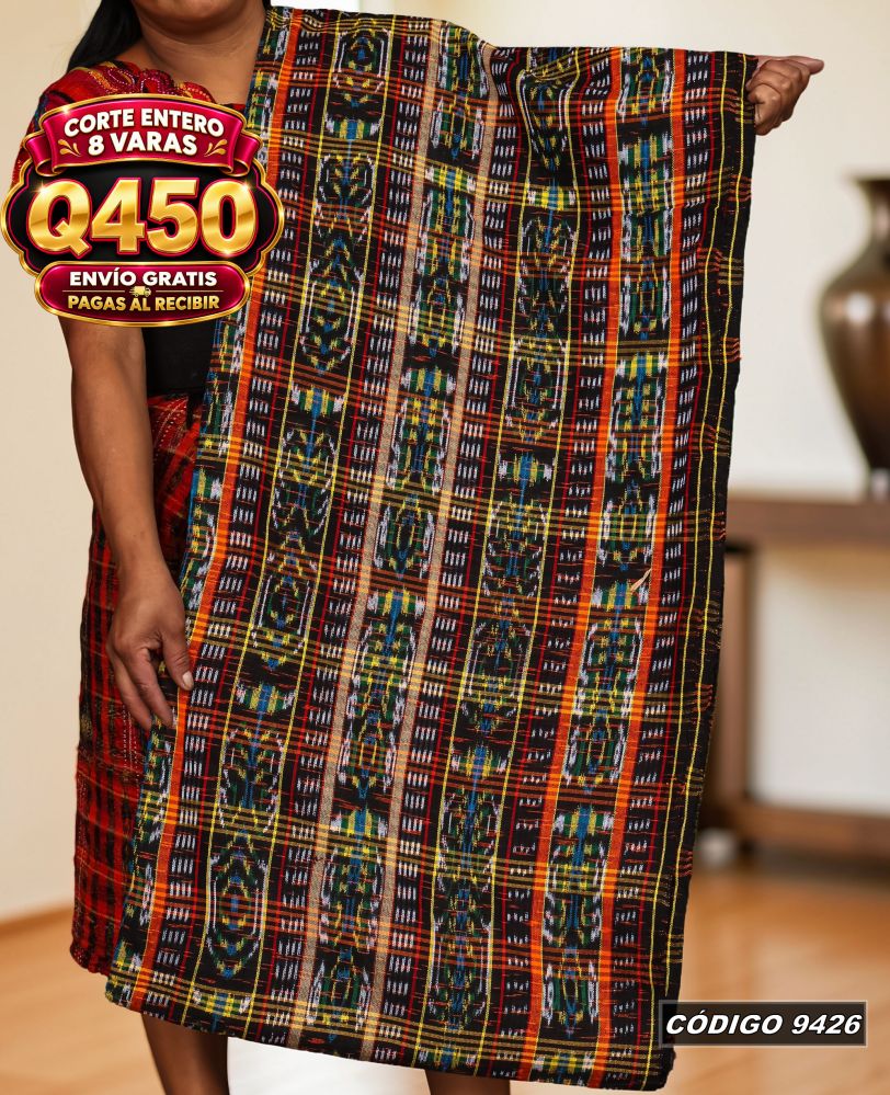 Corte Típico Quichelense Hilo Mish y Altaseda 8 Varas Q450 | COD 9426 | Típicas Unidas