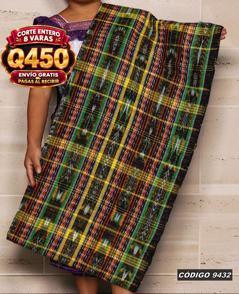 Corte Típico Quichelense Hilo Mish y Altaseda 8 Varas Q450 | COD 9432 | Típicas Unidas