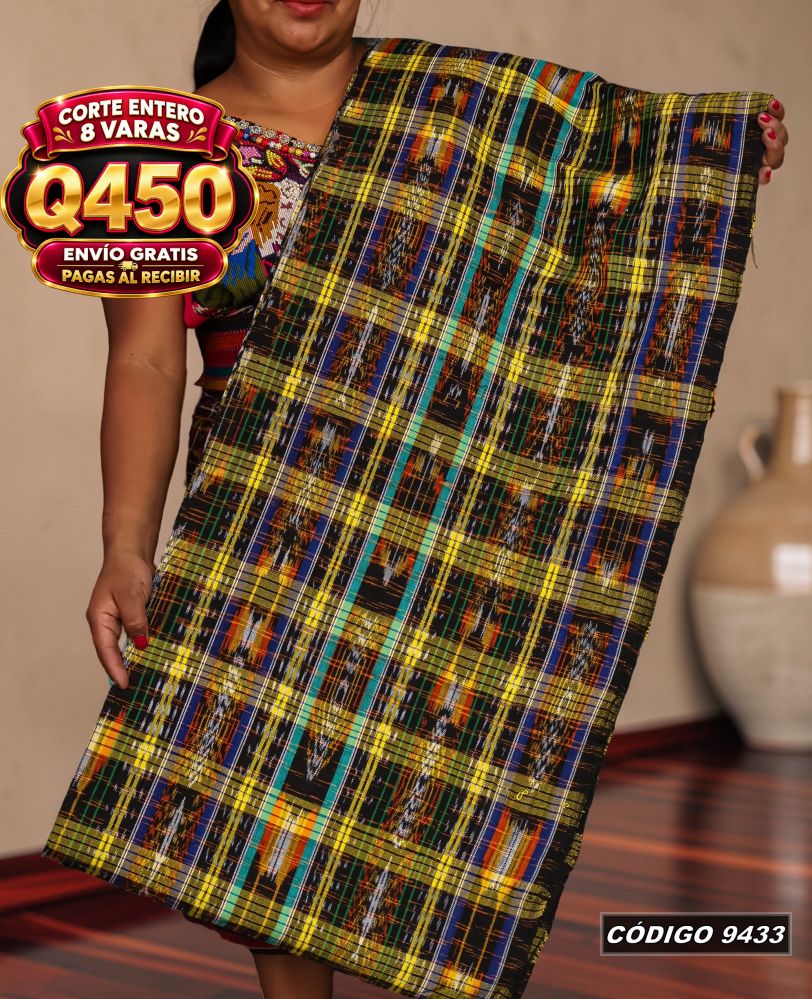 Corte Típico Quichelense Hilo Mish y Altaseda 8 Varas Q450 | COD 9433 | Típicas Unidas