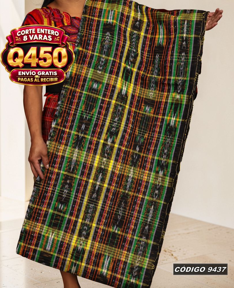 Corte Típico Quichelense Hilo Mish y Altaseda 8 Varas Q450 | COD 9437 | Típicas Unidas