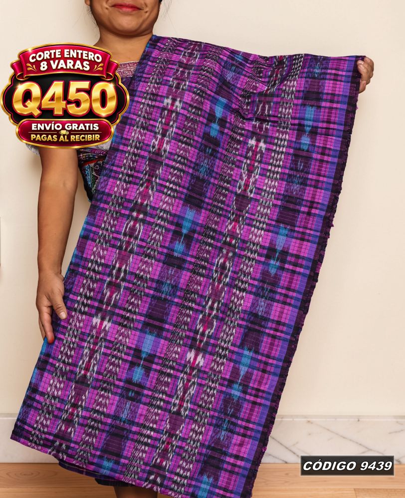 Corte Típico Quichelense Hilo Mish y Altaseda 8 Varas Q450 | COD 9439 | Típicas Unidas