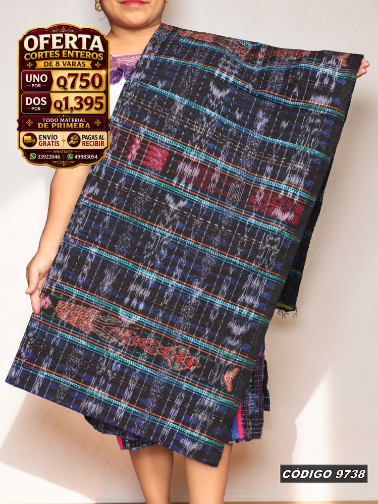 Corte Hilo Alemán 8 Varas Q750 | 2 por Q1,395 | COD 9738 | Típicas Unidas