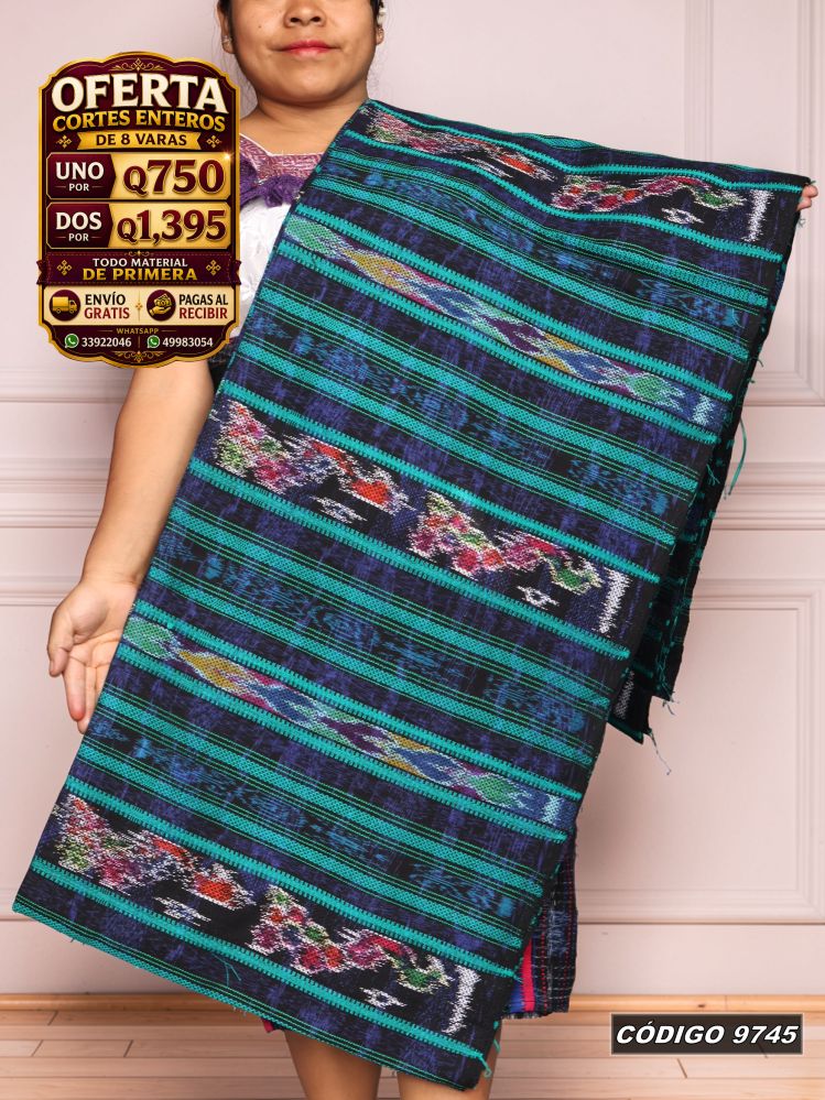 Corte Hilo Alemán 8 Varas Q750 | 2 por Q1,395 | COD 9745 | Típicas Unidas